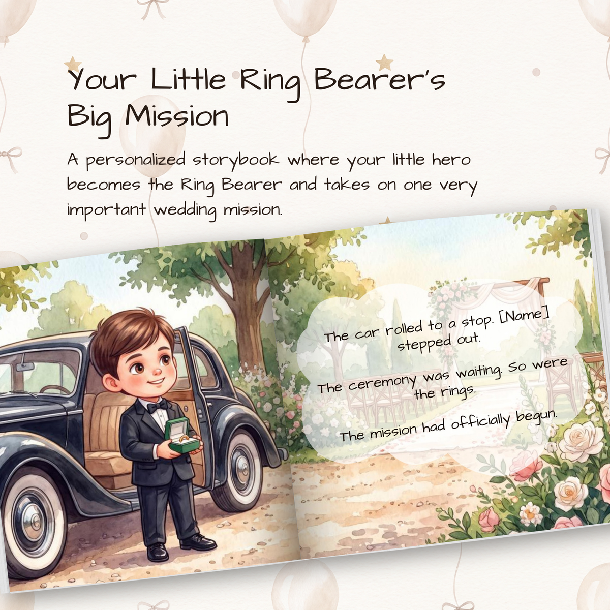 Will You Be Our Ring Bearer?