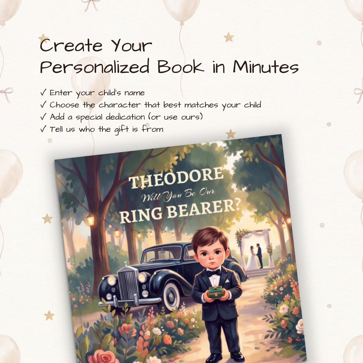 Will You Be Our Ring Bearer?