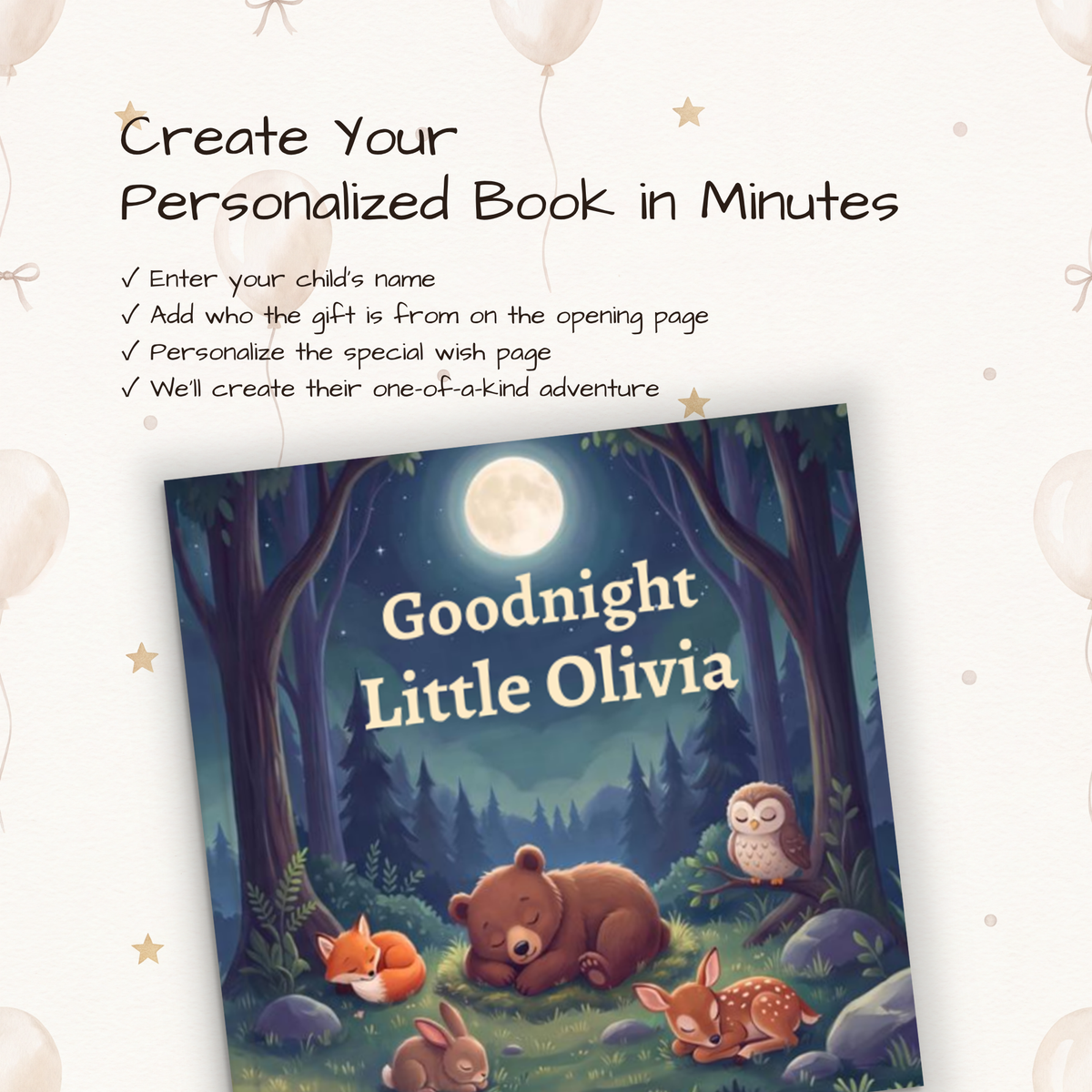 Goodnight, Little Forest Friends